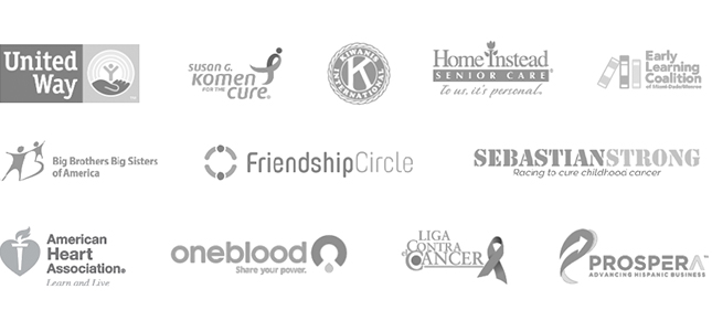 Group of Charity Logos